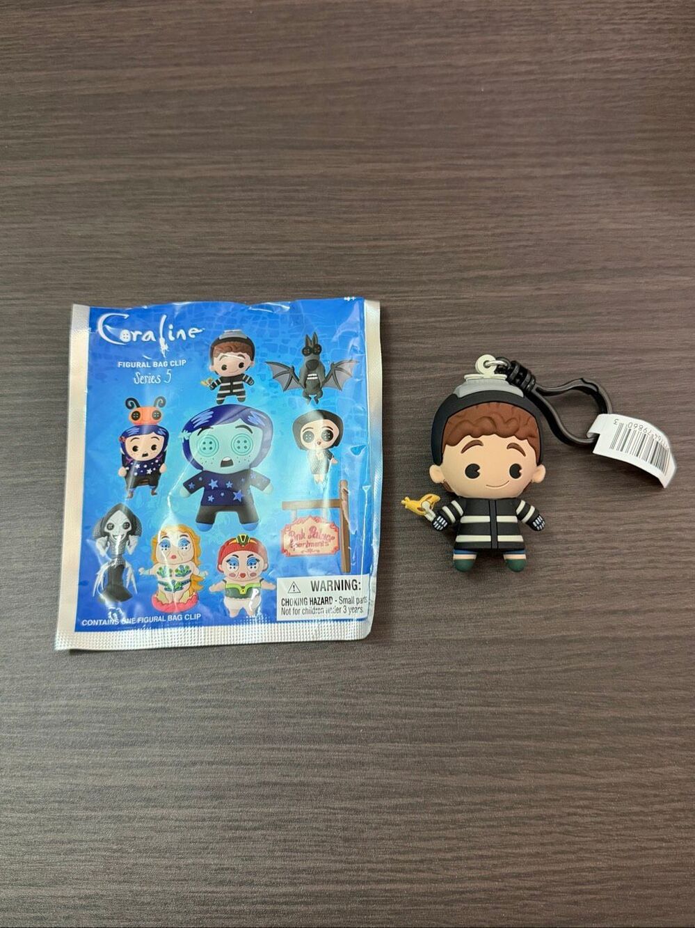 Coraline Series 5 Figural Bag Clip Keychain - Wybie